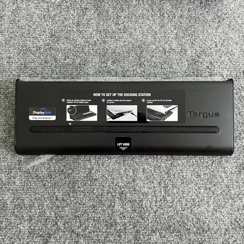 Targus Universal 3.0 DV2K Docking Station Model ACP77USZ-66 With POWER Cable
